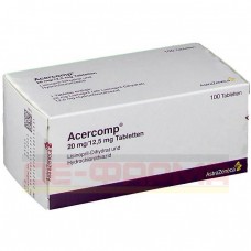 Ацеркомп | Acercomp | Лізиноприл, гідрохлоротіазид