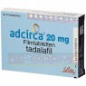 ADCIRCA 20 mg Filmtabletten 28 St | АДЦИРКА таблетки вкриті оболонкою 28 шт | LILLY | Тадалафіл