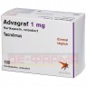 ADVAGRAF 1 mg Hartkapseln retardiert 100 St | АДВАГРАФ капсули зі сповільненим вивільненням 100 шт | ALLOMEDIC | Такролімус