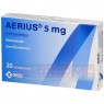 AERIUS 5 mg Filmtabletten 20 St | ЭРИУС таблетки покрытые оболочкой 20 шт | PHARMA GERKE | Дезлоратадин