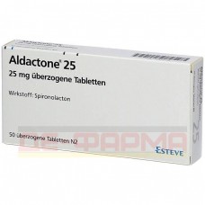 Альдактон | Aldactone | Спіронолактон