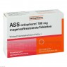 ASS-ratiopharm 100 mg magensaftres.Tabletten 100 St | АСС таблетки с энтеросолюбильной оболочкой 100 шт | RATIOPHARM | Ацетилсалициловая кислота