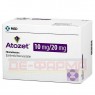 ATOZET 10 mg/20 mg Filmtabletten 30 St | АТОЗЕТ таблетки покрытые оболочкой 30 шт | ORGANON | Аторвастатин, эзетимиб