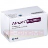 ATOZET 10 mg/20 mg Filmtabletten 100 St | АТОЗЕТ таблетки покрытые оболочкой 100 шт | ORIFARM | Аторвастатин, эзетимиб