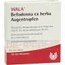 BELLADONNA EX HERBA Augentropfen 5x0,5 ml | БЕЛЛАДОННА глазные капли 5x0,5 мл | WALA HEILMITTEL