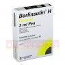 BERLINSULIN H Normal Pen Injektionslösung 5x3 ml | БЕРЛИНСУЛИН раствор для инъекций 5x3 мл | BERLIN-CHEMIE | Инсулин (человеческий)