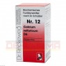 BIOCHEMIE 12 Calcium sulfuricum D 6 Tabletten 200 St | БИОХЕМИ таблетки 200 шт | DR.RECKEWEG