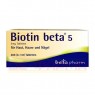 BIOTIN BETA 5 Tabletten 200 St | БИОТИН таблетки 200 шт | BETAPHARM | Биотин