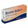 BIOTIN BETA 5 Tabletten 20 St | БІОТИН таблетки 20 шт | BETAPHARM | Біотин