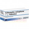 CABERGOLIN-ratiopharm 2 mg Tabletten 60 St | КАБЕРГОЛИН таблетки 60 шт | RATIOPHARM | Каберголин