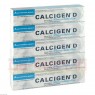 CALCIGEN D 600 mg/400 I.E. Brausetabletten 100 St | КАЛЬЦИГЕН шипучие таблетки 100 шт | MEDA PHARMA | Карбонат кальция, колекальциферол