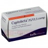 CAPTOBETA 25/12,5 comp. Tabletten 50 St | КАПТОБЕТА таблетки 50 шт | BETAPHARM | Каптоприл, гідрохлоротіазид