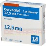 CARVEDILOL-1A Pharma 12,5 mg Tabletten 100 St | КАРВЕДИЛОЛ таблетки 100 шт | 1 A PHARMA | Карведилол