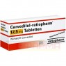 CARVEDILOL-ratiopharm 12,5 mg Tabletten 100 St | КАРВЕДИЛОЛ таблетки 100 шт | RATIOPHARM | Карведилол