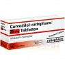 CARVEDILOL-ratiopharm 25 mg Tabletten 50 St | КАРВЕДИЛОЛ таблетки 50 шт | RATIOPHARM | Карведилол