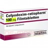 CEFPODOXIM-ratiopharm 100 mg Filmtabletten 10 St | ЦЕФПОДОКСИМ таблетки вкриті оболонкою 10 шт | RATIOPHARM | Цефподоксим