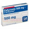 CEFUROXIM 500 mg-1A Pharma überzogene Tabletten 14 St | ЦЕФУРОКСИМ таблетки з покриттям 14 шт | 1 A PHARMA | Цефуроксим
