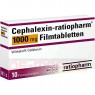 CEPHALEXIN-ratiopharm 1000 mg Filmtabletten 10 St | ЦЕФАЛЕКСИН таблетки вкриті оболонкою 10 шт | RATIOPHARM | Цефалексин