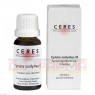 CERES Cynara scolymus Urtinktur 20 ml | ЦЕРЕЗ капли 20 мл | CERES HEILMITTEL