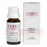 CERES Ginkgo Urtinktur 20 ml | ЦЕРЕЗ краплі 20 мл | CERES HEILMITTEL