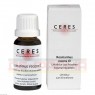 CERES Rosmarinus recens Urtinktur 20 ml | ЦЕРЕЗ краплі для перорального застосування 20 мл | CERES HEILMITTEL