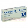 CETIRIZIN 10-1A Pharma Filmtabletten 7 St | ЦЕТИРИЗИН таблетки вкриті оболонкою 7 шт | 1 A PHARMA | Цетиризин