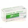 CETIRIZIN 10-1A Pharma Filmtabletten 100 St | ЦЕТИРИЗИН таблетки покрытые оболочкой 100 шт | 1 A PHARMA | Цетиризин