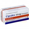 CIPRALEX 20 mg Filmtabletten 100 St | ЦИПРАЛЕКС таблетки вкриті оболонкою 100 шт | ACA MÜLLER/ADAG PHARMA | Есциталопрам