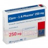 CIPRO-1A Pharma 250 mg Filmtabletten 14 St | ЦИПРО таблетки вкриті оболонкою 14 шт | 1 A PHARMA | Ципрофлоксацин