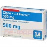 CIPRO-1A Pharma 500 mg Filmtabletten 10 St | ЦИПРО таблетки вкриті оболонкою 10 шт | 1 A PHARMA | Ципрофлоксацин