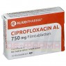 CIPROFLOXACIN AL 750 mg Filmtabletten 10 St | ЦИПРОФЛОКСАЦИН таблетки вкриті оболонкою 10 шт | ALIUD PHARMA | Ципрофлоксацин