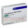 CIPROFLOXACIN HEC Pharm 250 mg Filmtabletten 14 St | ЦИПРОФЛОКСАЦИН таблетки вкриті оболонкою 14 шт | HEC PHARM | Ципрофлоксацин