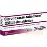 CIPROFLOXACIN-ratiopharm 250 mg Filmtabletten 20 St | ЦИПРОФЛОКСАЦИН таблетки вкриті оболонкою 20 шт | RATIOPHARM | Ципрофлоксацин