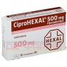 CIPROHEXAL 500 mg Filmtabletten 10 St | ЦИПРОГЕКСАЛ таблетки вкриті оболонкою 10 шт | HEXAL | Ципрофлоксацин