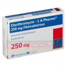 Кларитроміцин | Clarithromycin | Кларитроміцин