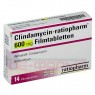 CLINDAMYCIN-ratiopharm 600 mg Filmtabletten 14 St | КЛИНДАМИЦИН таблетки покрытые оболочкой 14 шт | RATIOPHARM | Клиндамицин