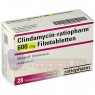 CLINDAMYCIN-ratiopharm 600 mg Filmtabletten 28 St | КЛИНДАМИЦИН таблетки покрытые оболочкой 28 шт | RATIOPHARM | Клиндамицин