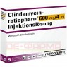 CLINDAMYCIN-ratiopharm 600 mg/4 ml Inj.L.Amp.o.Alk 5 St | КЛИНДАМИЦИН ампулы 5 шт | RATIOPHARM | Клиндамицин