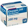 CLOZAPIN 200-1A Pharma Tabletten 20 St | КЛОЗАПІН таблетки 20 шт | 1 A PHARMA | Клозапін