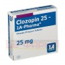 CLOZAPIN 25-1A Pharma Tabletten 50 St | КЛОЗАПІН таблетки 50 шт | 1 A PHARMA | Клозапін