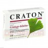 CRATON Filmtabletten 100 St | КРАТОН таблетки вкриті оболонкою 100 шт | DR.WILLMAR SCHWABE | Сухий екстракт листя гінкго білоба