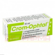 Кром Офтал | Crom Ophtal | Кромоглициевая кислота