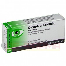 Декса Гентаміцин | Dexa Gentamicin | Дексаметазон, протиінфекційні речовини