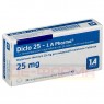 DICLO 25-1A Pharma magensaftresistente Tabletten 20 St | ДИКЛО таблетки з ентеросолюбільною оболонкою 20 шт | 1 A PHARMA | Диклофенак