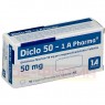 DICLO 50-1A Pharma magensaftresistente Tabletten 50 St | ДИКЛО таблетки з ентеросолюбільною оболонкою 50 шт | 1 A PHARMA | Диклофенак