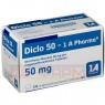 DICLO 50-1A Pharma magensaftresistente Tabletten 100 St | ДИКЛО таблетки з ентеросолюбільною оболонкою 100 шт | 1 A PHARMA | Диклофенак