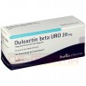 DULOXETIN beta URO 20 mg magensaftres.Hartkapseln 98 St | ДУЛОКСЕТИН тверді капсули з ентеросолюбільним покриттям 98 шт | BETAPHARM | Дулоксетин