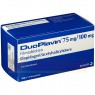 DUOPLAVIN 75 mg/100 mg Filmtabletten B 28 St | ДУОПЛАВИН таблетки покрытые оболочкой 28 шт | DOCPHARM | Клопидогрел, ацетилсалициловая кислота