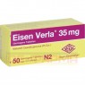 EISEN VERLA 35 mg überzogene Tabletten 50 St | АЙЗЕН ВЕРЛА таблетки з покриттям 50 шт | VERLA-PHARM | Глюконат заліза (II)