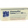 EISENSULFAT Lomapharm 50 mg Filmtabletten 20 St | ЕЙЗЕНСУЛЬФАТ таблетки вкриті оболонкою 20 шт | LOMAPHARM | Сульфат заліза (II)